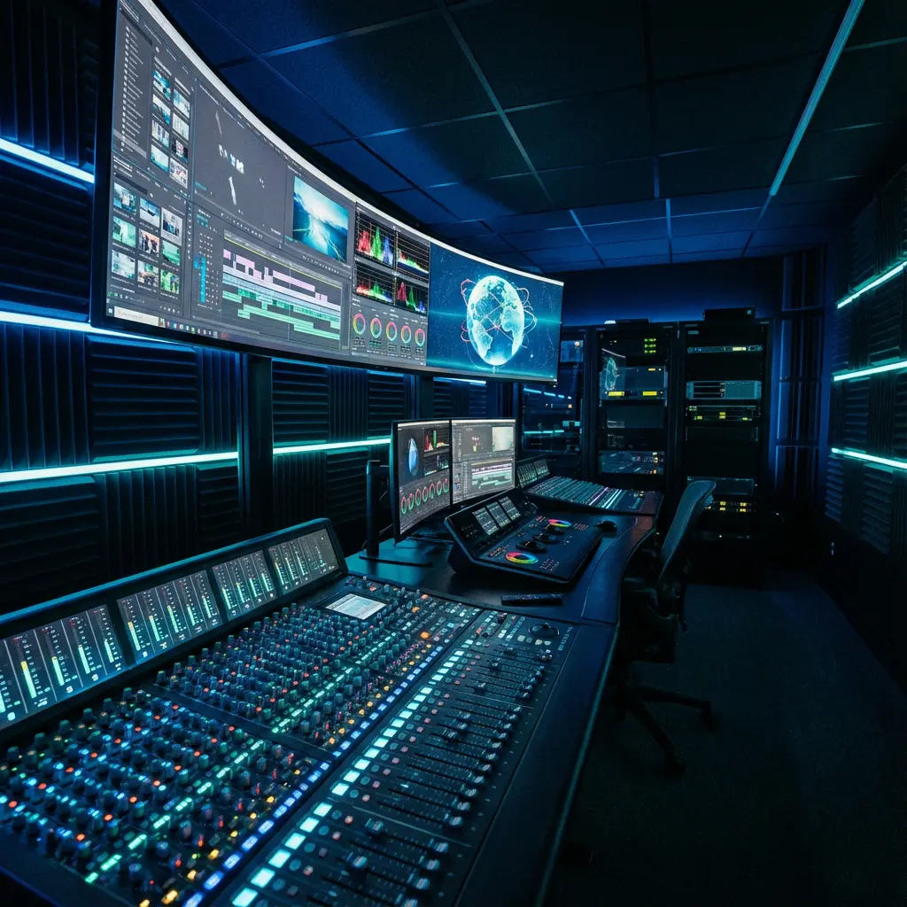 A wide angle photorealistic image